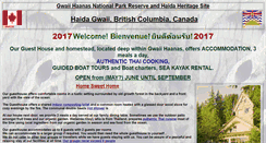 Desktop Screenshot of gwaiihaanas.com